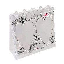 3-Zoll-Fotokartenhalter-Displayständer,-einfache Liebe