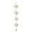 Artistic Woven Pennant Wall Hanging Decoration With-Beige 1