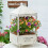 Classical Rolling Garden Flowerpot With 4 Smooth Wheels-White 7