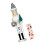 Traditional Wood Nutcrackers Statue Silver Finish Great For 1
