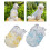 Modische Hundeweste mit Blumenmuster, atmungsaktive-Blau L 3