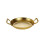 Professionelle spanische Meeresfrüchte-Reispfanne aus-Gold 22cm 1