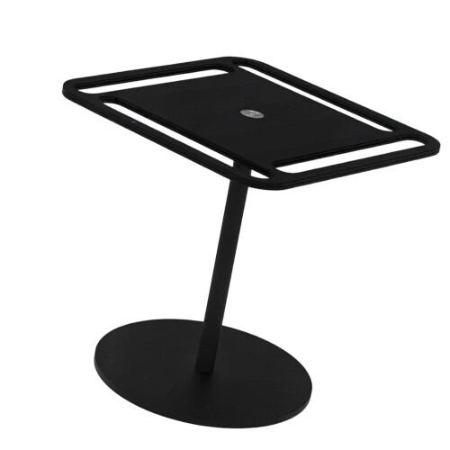 Stylish Clear Eyewear Stand Holds Multiple-single layer black