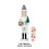 Traditional Wood Nutcrackers Statue Silver Finish Great For 4
