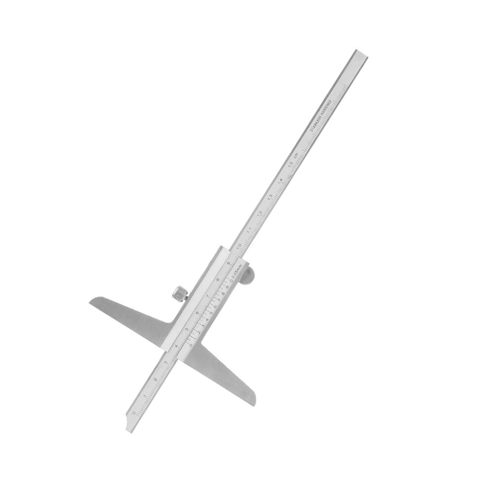 Depth Vernier Caliper 0-150Mm Stainless Steel, 1Pc 8761393792430