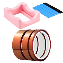 Heat Press Accessories Set With Cup Stand Felt Cushioned Brush