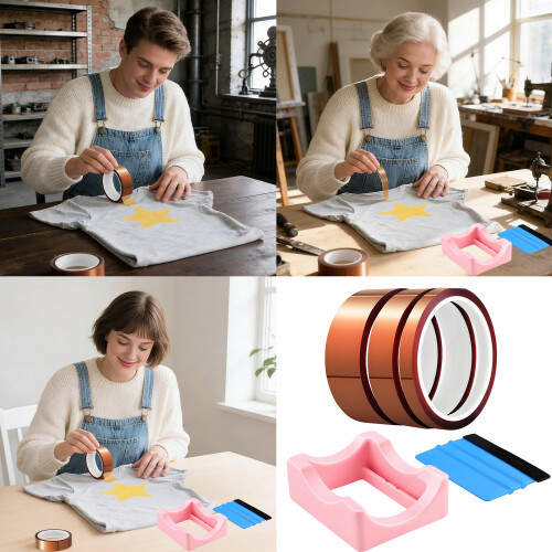 Temperature Resistant Heat Sublimation Tool With Adhesive Tape 1