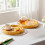 Sturdy Handcrafted Bamboos Tea Board With Smooth Surfaces For 6