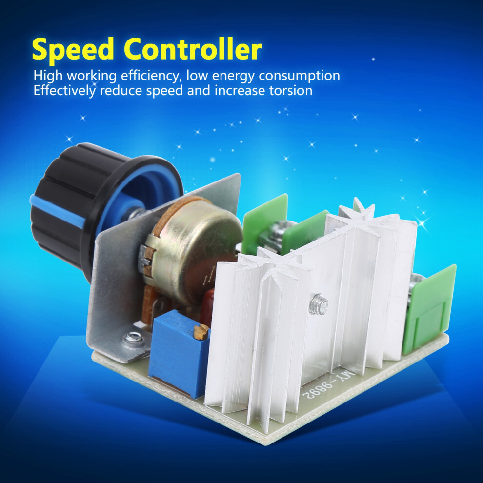 2000W AC Motor Speed Control Module 3Pcs Set