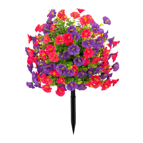 Artificial Plant Outdoor Artificial Morning-rose lavender