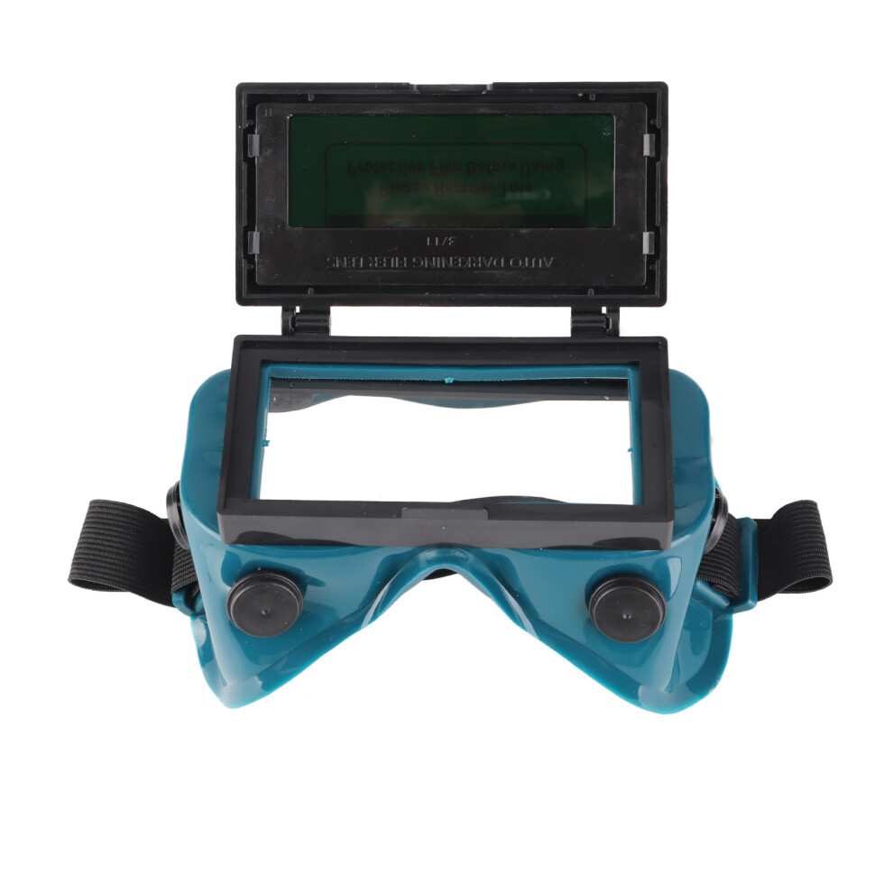 Dark Green Solar Auto Darkening Welding Goggles 3791393793545
