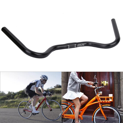 Vintage Classic 54cm Black Handlebar, Aluminum