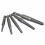Screw Extractor Set,10 Pcs Screw Extractor,1/4inch Hex Shank Broken Screw Extractor,Screw Remover & Extractor Bit Set 5