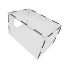 Enclosed Grinding Dust Box Cover Polishing Dust Hood Dustproof Transparent Dust Hood Rectangle