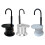 Classical Italian Coffee Maker 50Ml Aluminum Construction-White 2