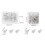 Multipurpose Anti Slip Plastic Sheet Holders with Alloy-HBX 4