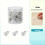 Multipurpose Anti Slip Plastic Sheet Holders with Alloy-HBX 6