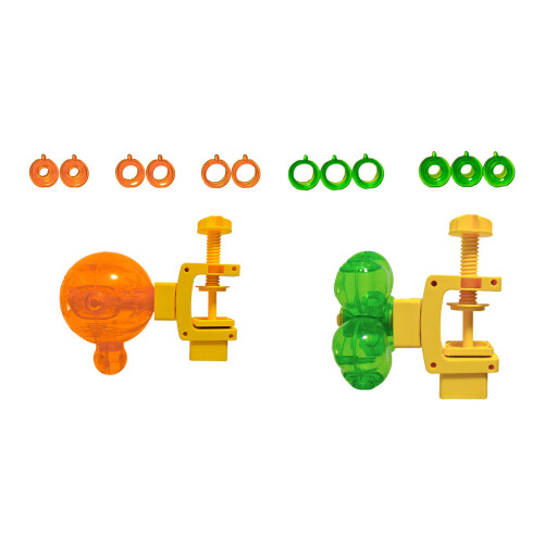 Interaction Cats Treat Dispenser Rotating Dry-Translucent green 2