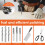 2Pcs Drill Bit Sharpener,Multipurpose Drill Bit Grinding Sharpener,Drill Bit Sharpening Tool,Drill Grinder Grinding Tool 2