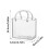 Practical 780ml Clear Glass Juice Bucket Suitable for-2 2