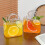 Practical 780ml Clear Glass Juice Bucket Suitable for-2 5