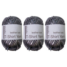 3 Rolls Metallic Polyester Cord 32.8Yard Each Knitting-12