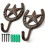 Practical Metal Wall Hook In Western Star Designs Organizers For 7