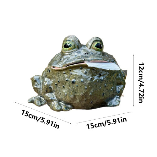 Practical Hand Paint Toads Tissue Case Bring Fun To Your Space 2