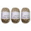 3 Rolls Glittering Braiding Yarn 32.8Yard Each Metallic-01 1