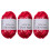 Corde de sangle en Polyester scintillante, 3 rouleaux, 32,8-07 1