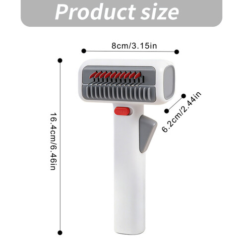 MultiPurpose Dog Cats Detangling Comb With Stainless Steel Pin 2