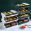 Plastic Layer Storage Rack For Hosting Buffet Or Daily-1 4-tier 7