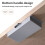 Bacs de rangement muraux dissimulés, 2 paquets,-Noir 6