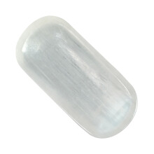 Elegant Long Oval Shape Jewelry Bowl Crystal Charging Plate Home