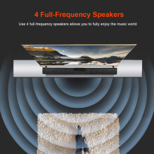 Bluetooth V4.0 Speaker 2000mAh 18650, Black
