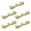 Satins Flower Knot Button Suitable For Various Craft-o green 1