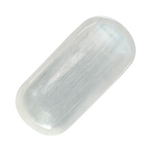 Crystal Bowl Long Oval Shape Moroccans Charging Plate Bowl for