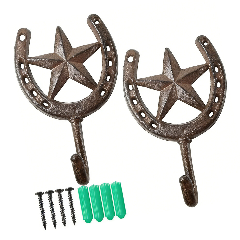 Sturdy Star Shape Metal Hook For Organizing Keys Jackets And More 7751001405747