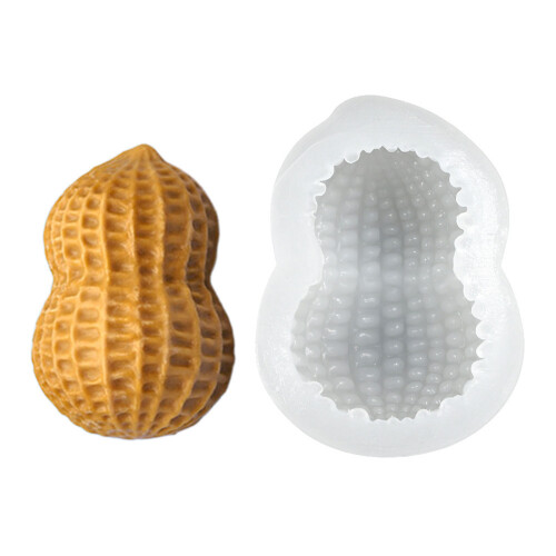 Flexible Peanut Baking Mold For Mousse Cake Chocolate Making-S