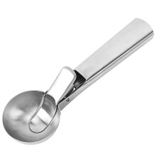 Sturdy Nonrust Steel Ice Creams Scoops With Release Button-M