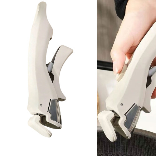 Nonslip Cookware Handle Removable Type Saves-silver gray 2