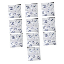 Reclosable Aluminum Foil Food Bags Resealable Vacuum-large