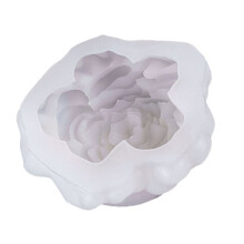 Moules à gâteaux en Mousse de Silicone à fleurs, pour-3