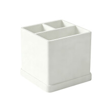 Modifiable Flexible Toothbrush Holder maintains Bathroom-White
