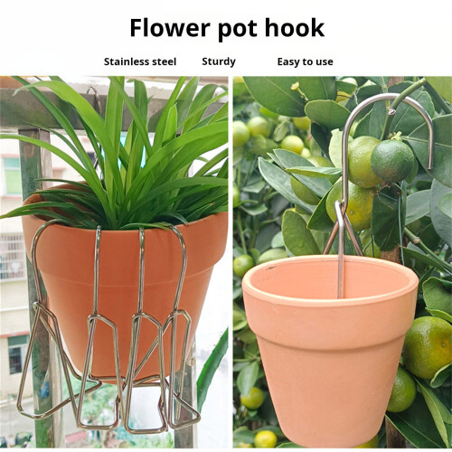 10Pack Durability Succulents Pot Hangers Weatherproof-hanging 2