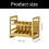 Stylish Bamboos Rolling Cats Food Storage Bin 2 Layer Stackable 3