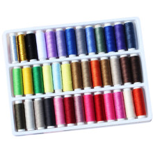 39 Spools Multicolored Polyester Thread 109Yards Each for Sewing