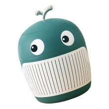 Mini poubelle peu encombrante intégrant une-vert malachite
