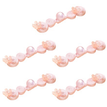 11 Color Satins Flower Knot Button For Clothing-o powder