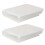 Automatic Rolling Egg Box Refrigerator Crisper Egg Basket Storage Container Kitchen Storage Box White 1